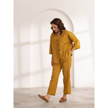 Vaaya The Gold Hour Hemp Co-Ord (Set of 2)