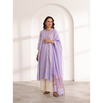Vaaya The Kashni Silk Chanderi Kurta with Dupatta