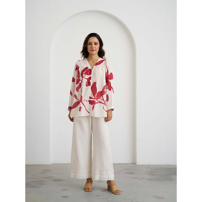 Vaaya The Gulmohar Top - White
