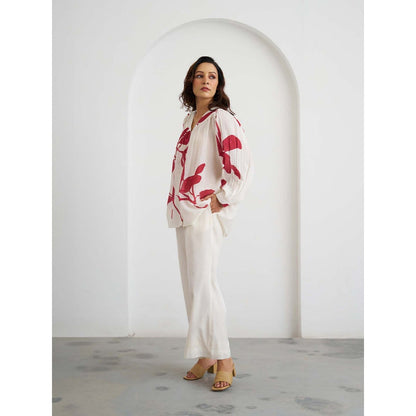 Vaaya The Gulmohar Top - White