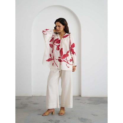 Vaaya The Gulmohar Top - White