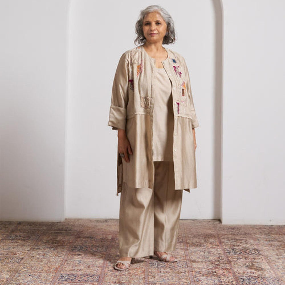 Vaaya Beige Co-Ord Set