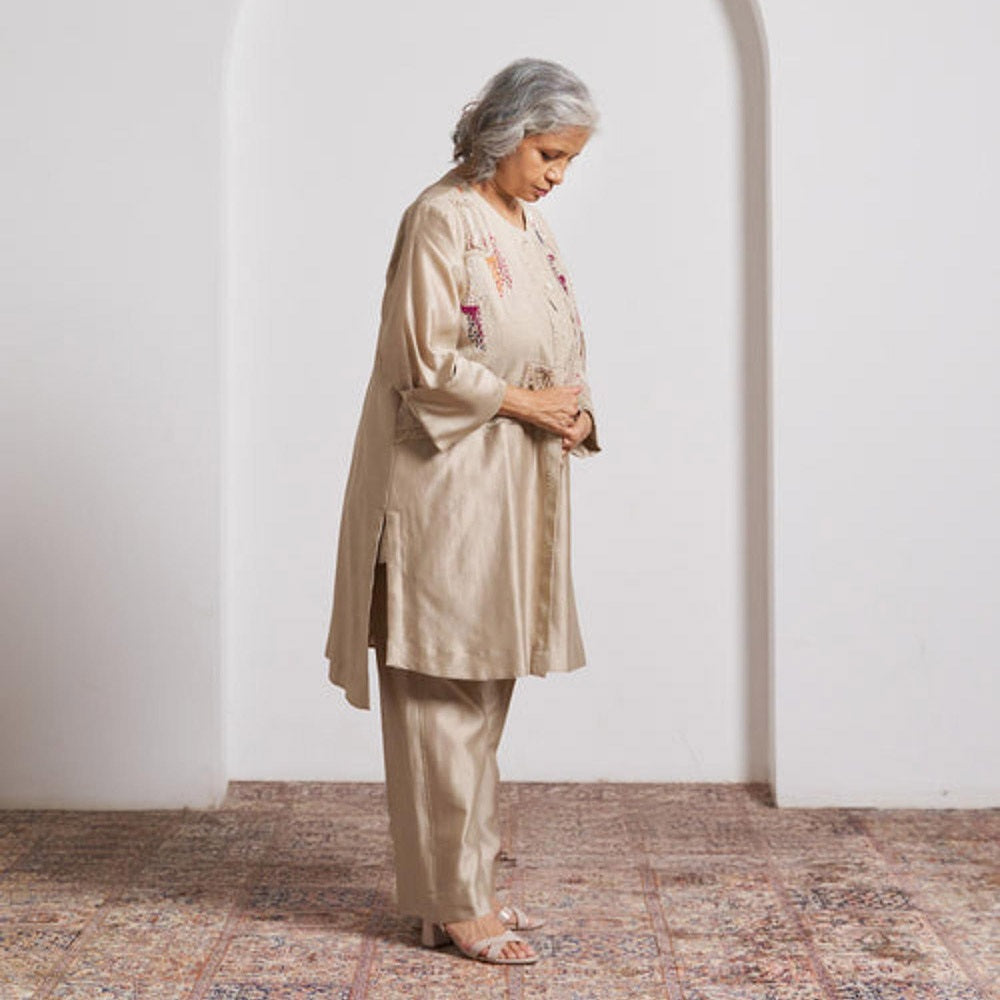 Vaaya Beige Co-Ord Set