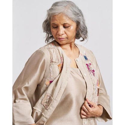 Vaaya Beige Co-Ord Set