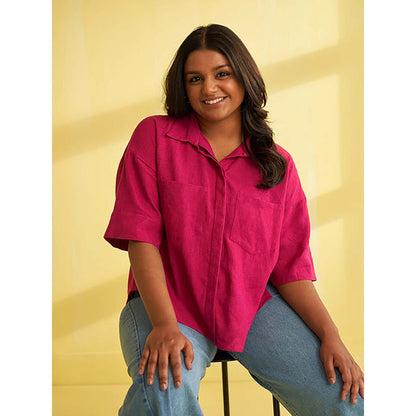 Vaaya Raspberry Hemp Shirt