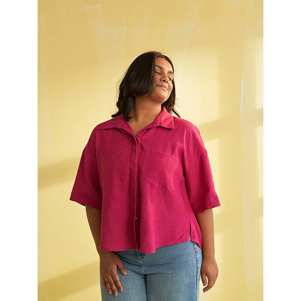 Vaaya Raspberry Hemp Shirt