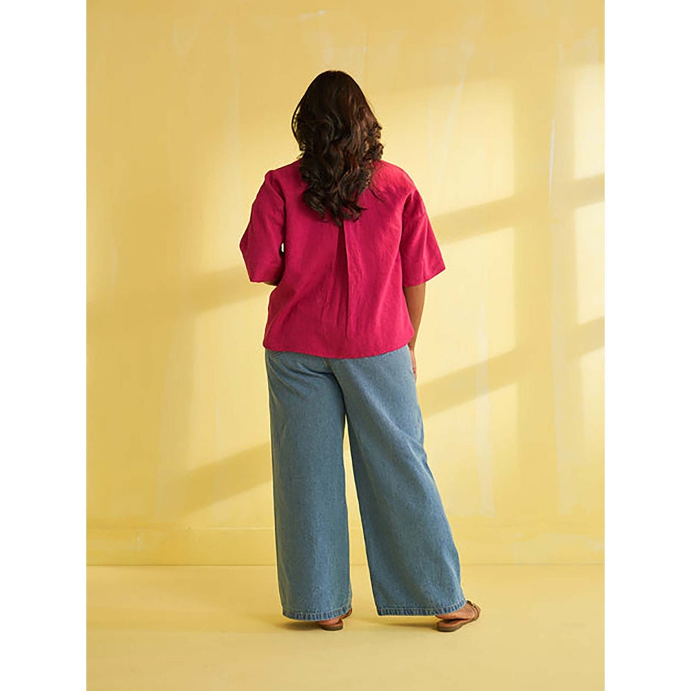 Vaaya Raspberry Hemp Shirt