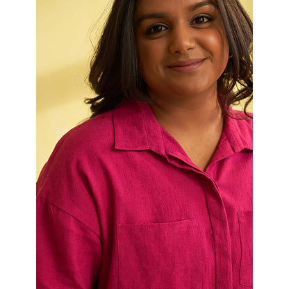 Vaaya Raspberry Hemp Shirt