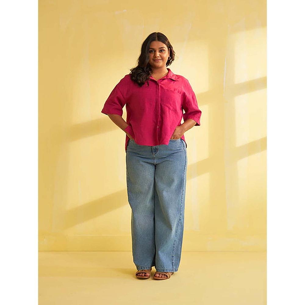 Vaaya Raspberry Hemp Shirt