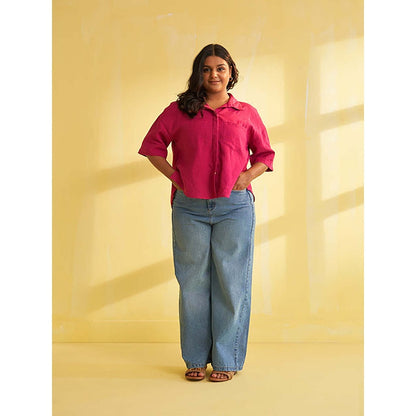 Vaaya Raspberry Hemp Shirt