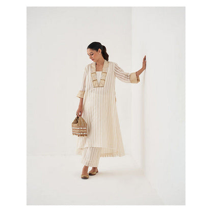 Vaaya Women Gold Leather Mini Bag