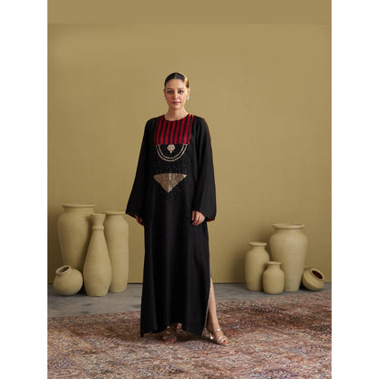 Vaaya The Black Maharani Kaftan