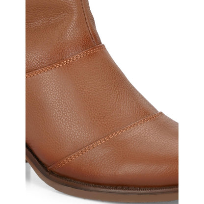 Valentino Women Tan Chelsea Boots