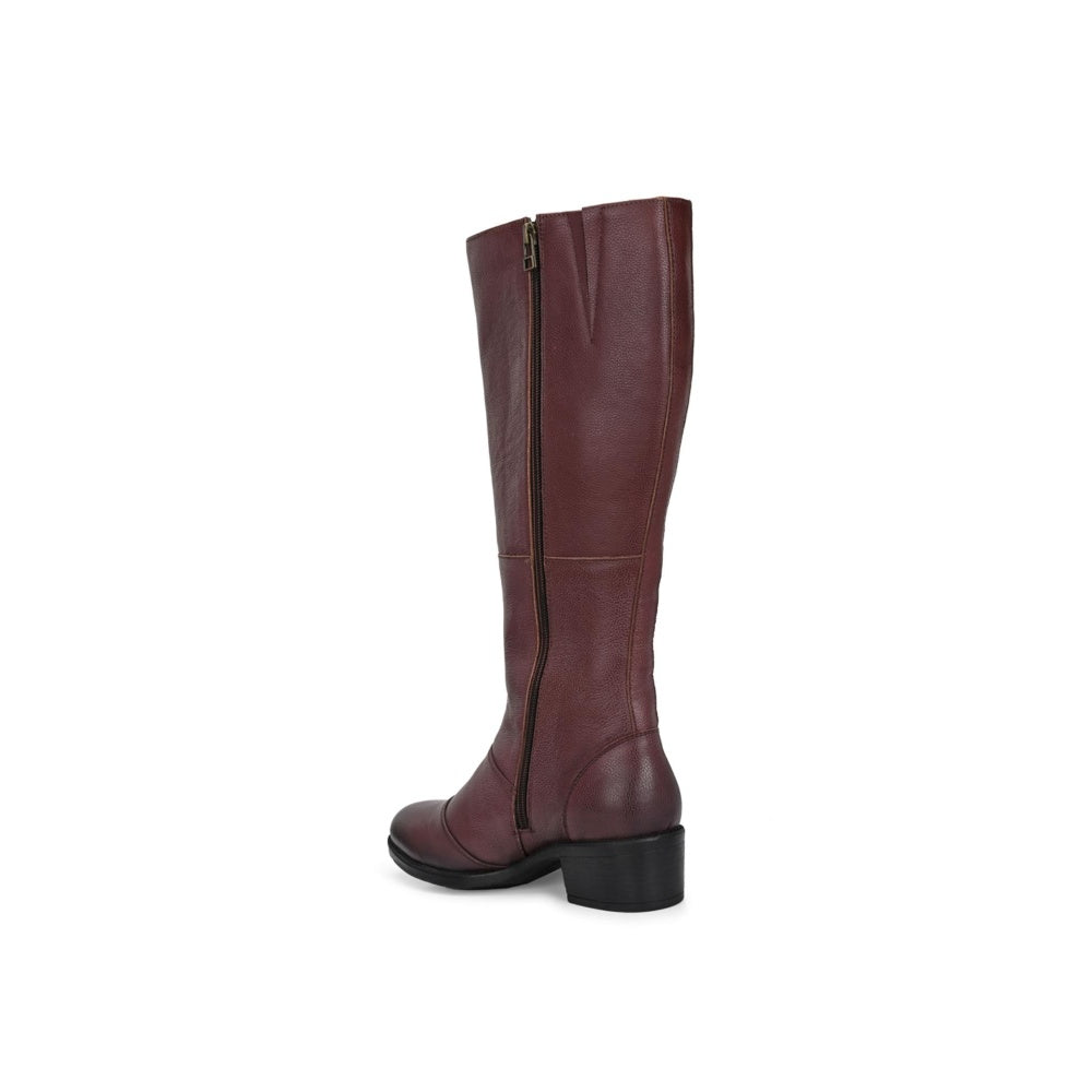 Valentino Women Maroon Chelsea Boots