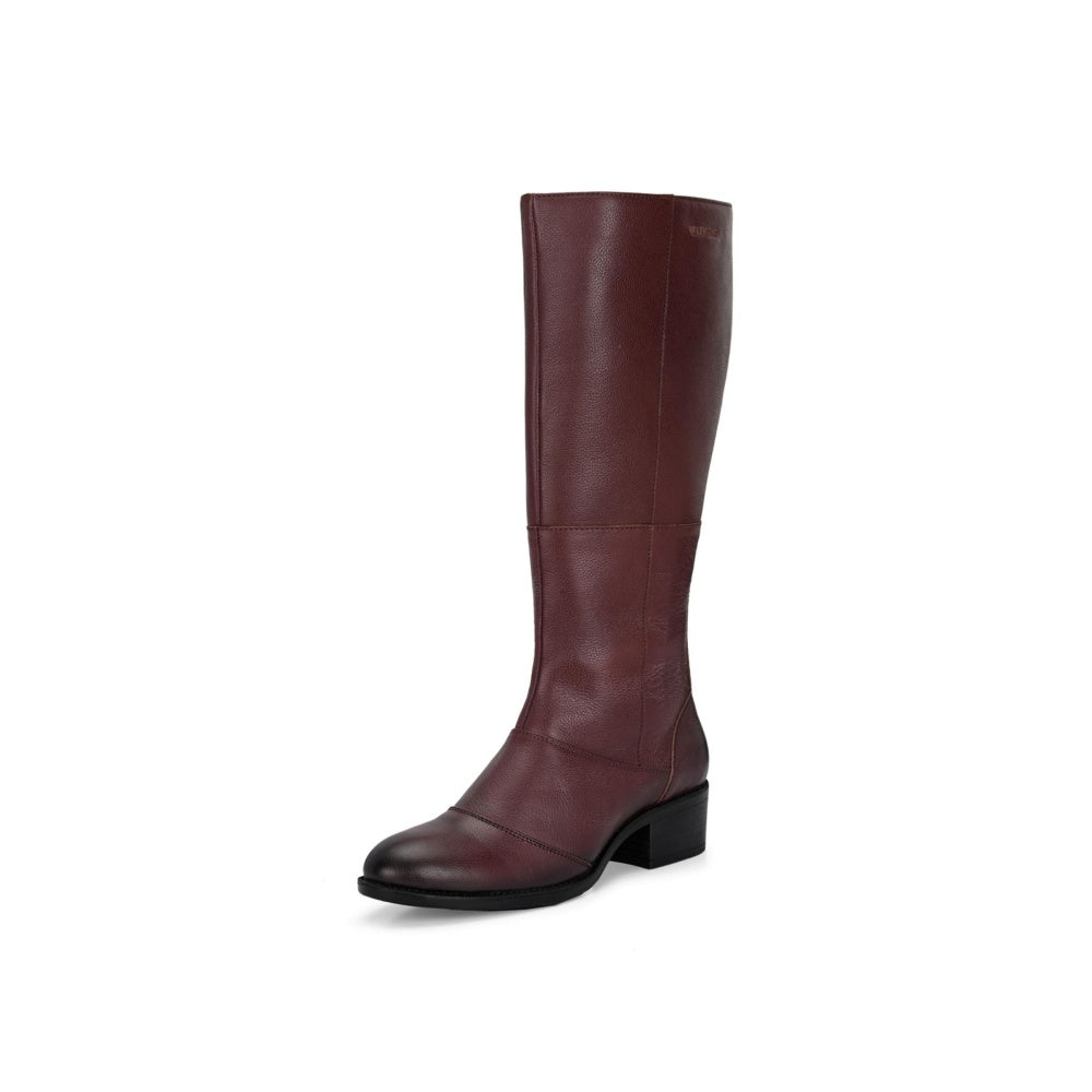Valentino Women Maroon Chelsea Boots