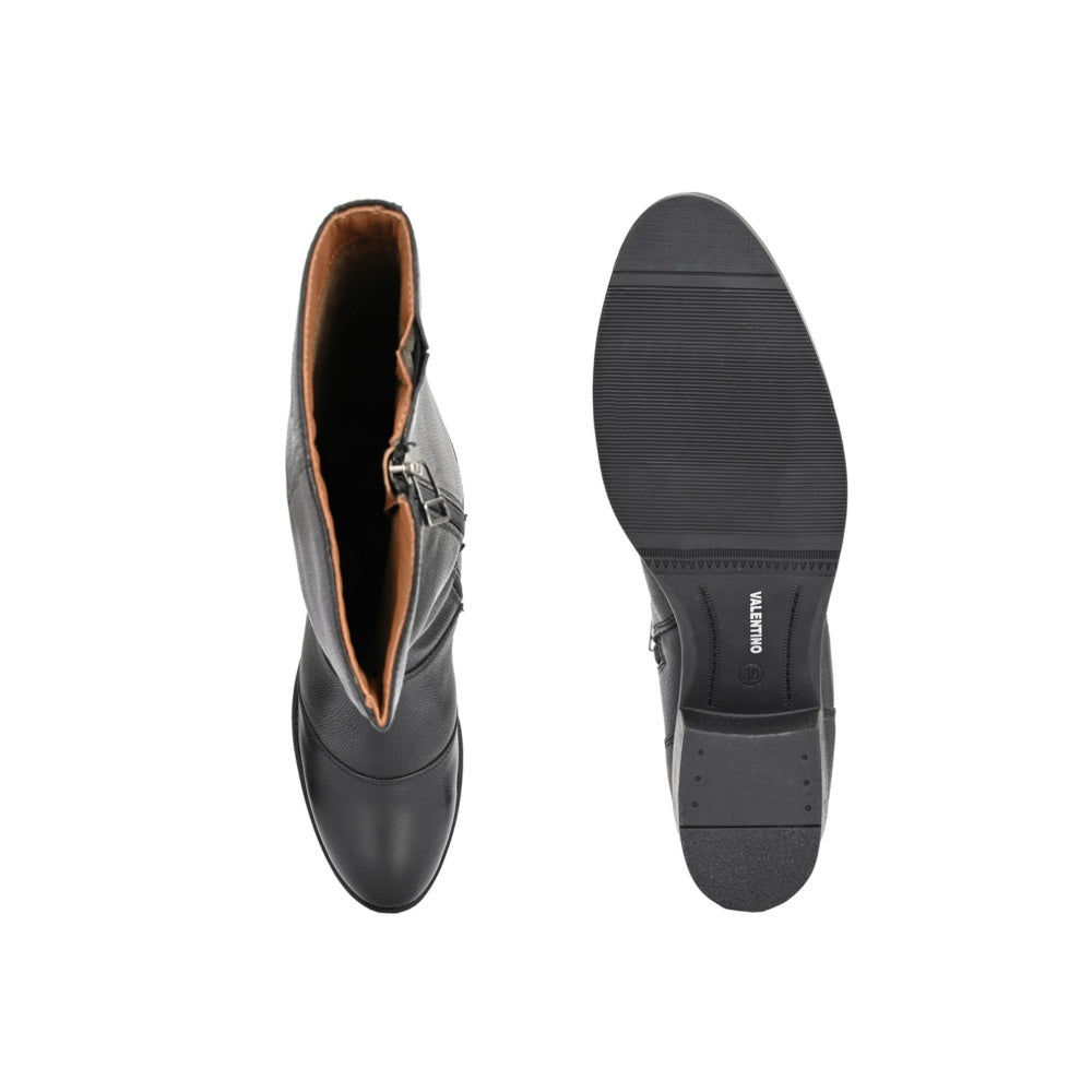 Valentino Women Black Chelsea Boots