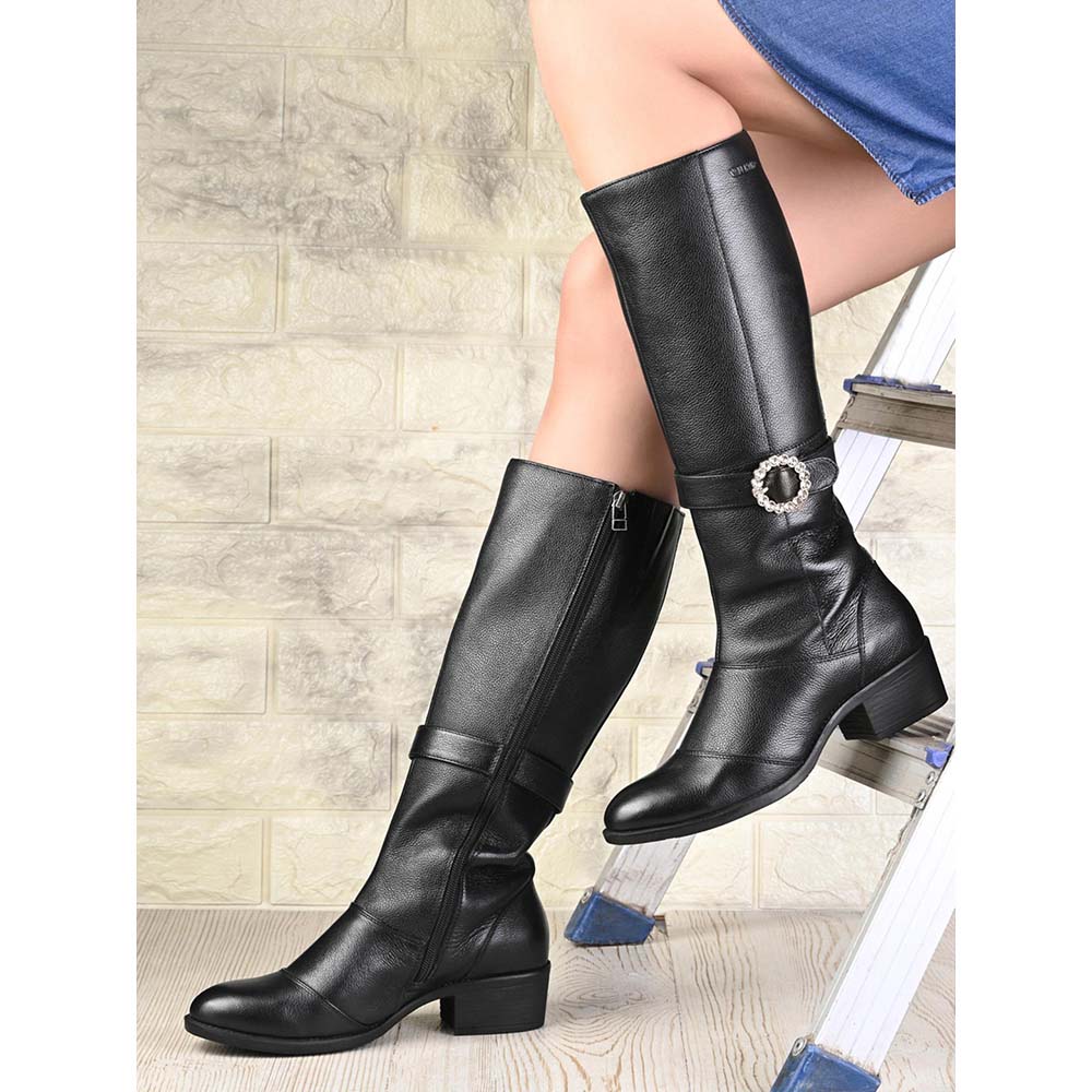 Valentino Women Black Chelsea Boots