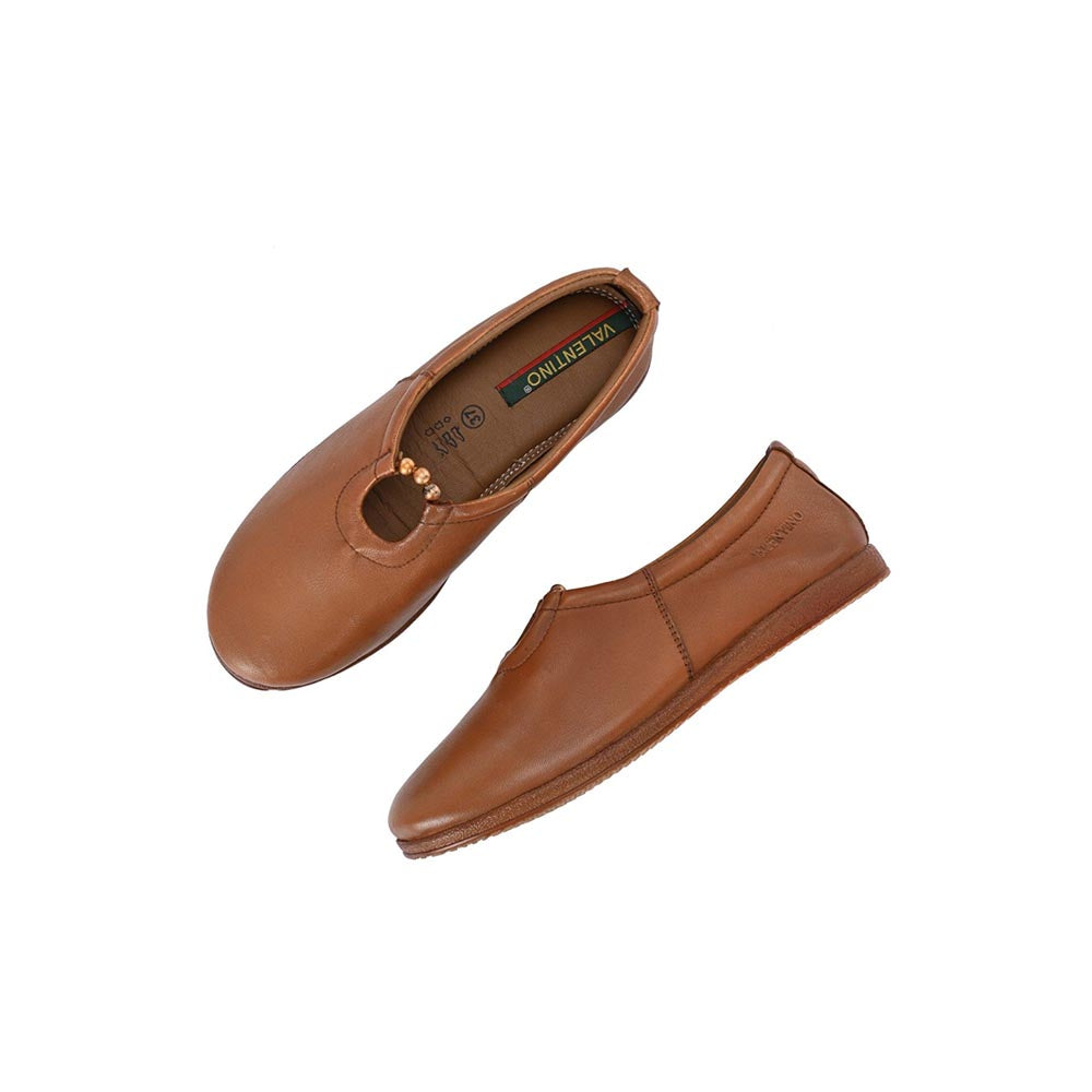 Valentino Women Brown Premium Ballerina