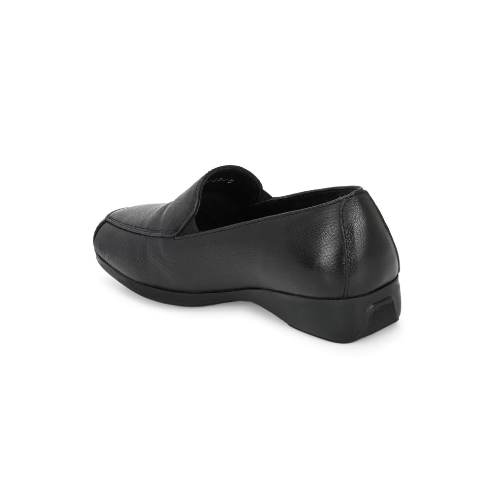 Valentino Women Black Premium Loafers