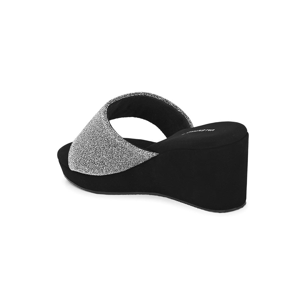 Valentino Women Premium Silver Wedges
