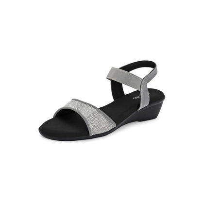 Valentino Women Grey Premium Sandal Heels