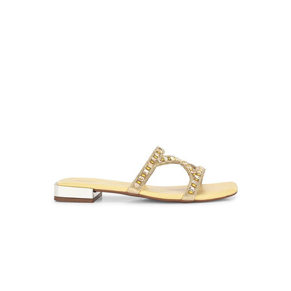 Valentino Women Premium Yellow Sandal Heels