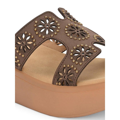 Valentino Women Brown Premium Sandals
