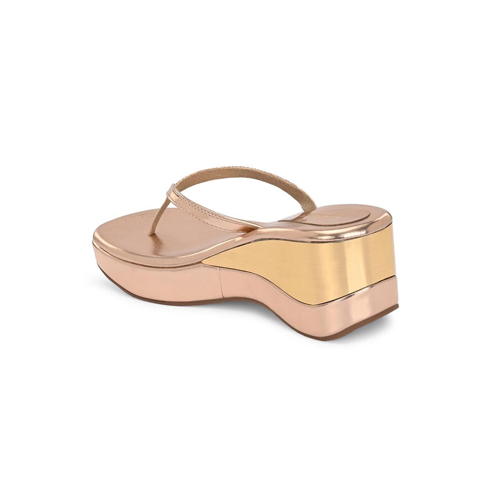 Valentino Women Rose Gold Premium Sandals