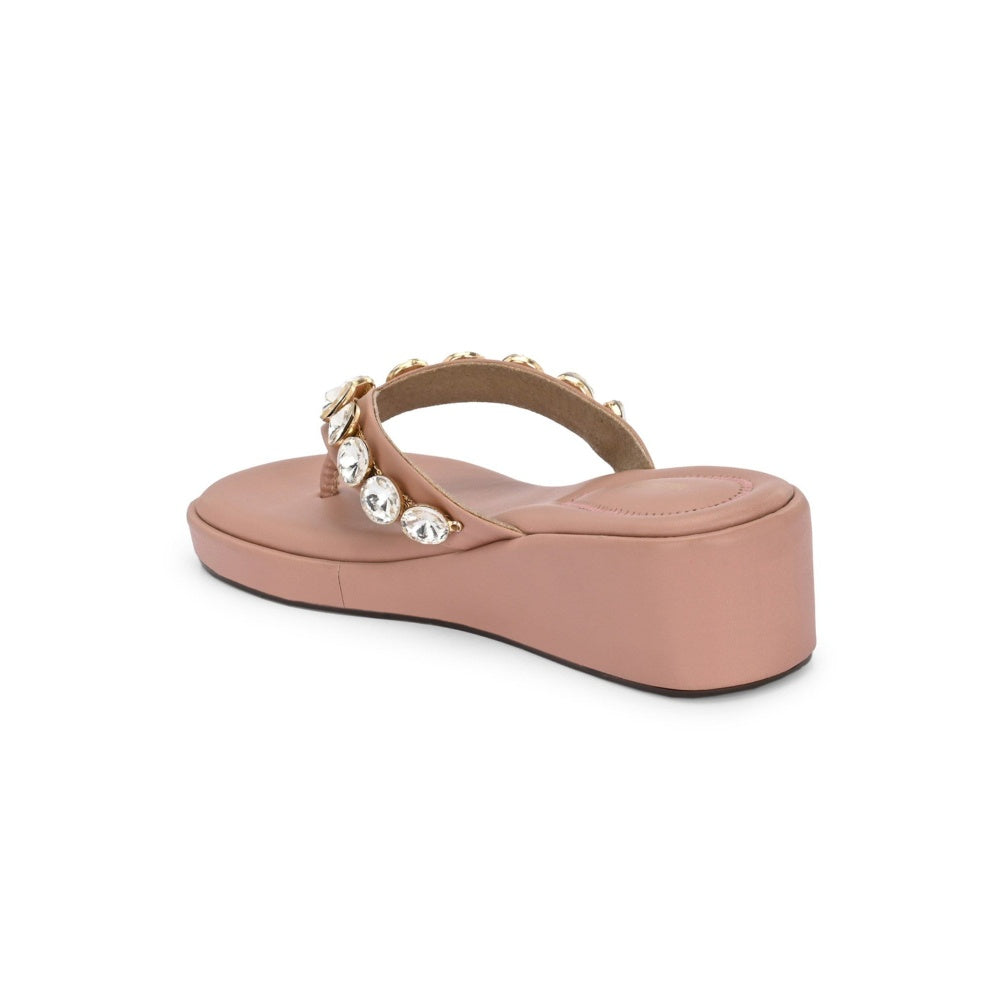 Valentino Women Premium Pink Wedges
