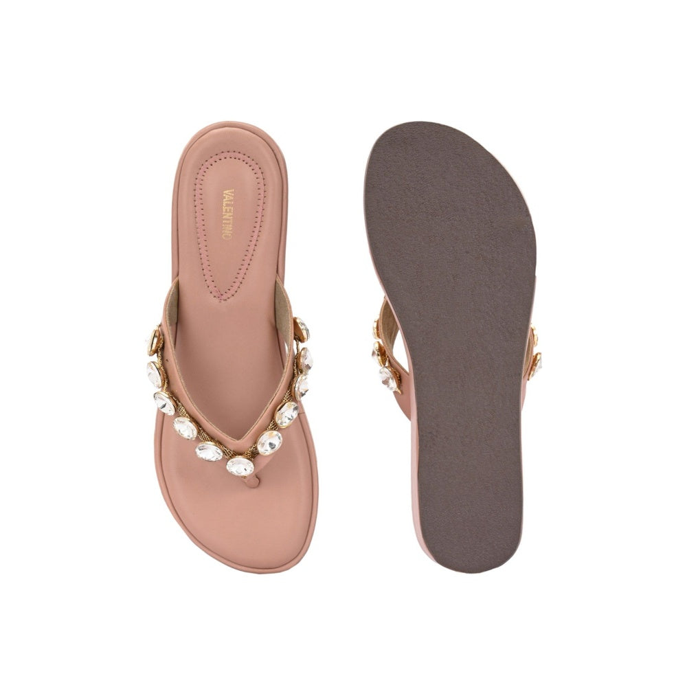 Valentino Women Premium Pink Wedges