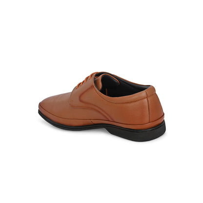 Valentino Mens Leather Formal Derbies - Tan