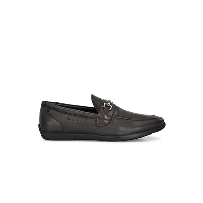 Valentino Mens Leather Casual Loafers - Brown