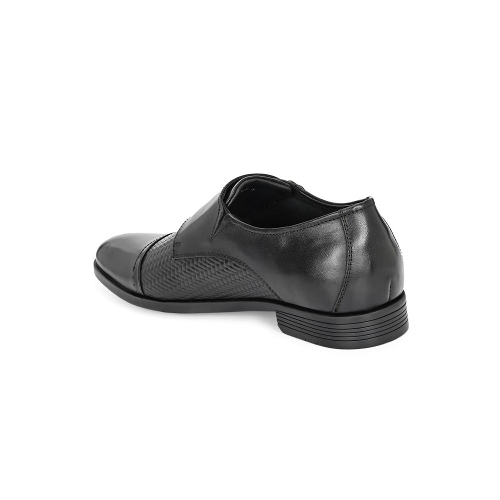 Valentino Mens Leather Formal Oxford Shoes - Black