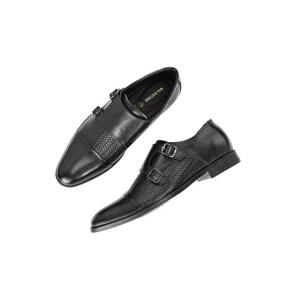 Valentino Mens Leather Formal Oxford Shoes - Black