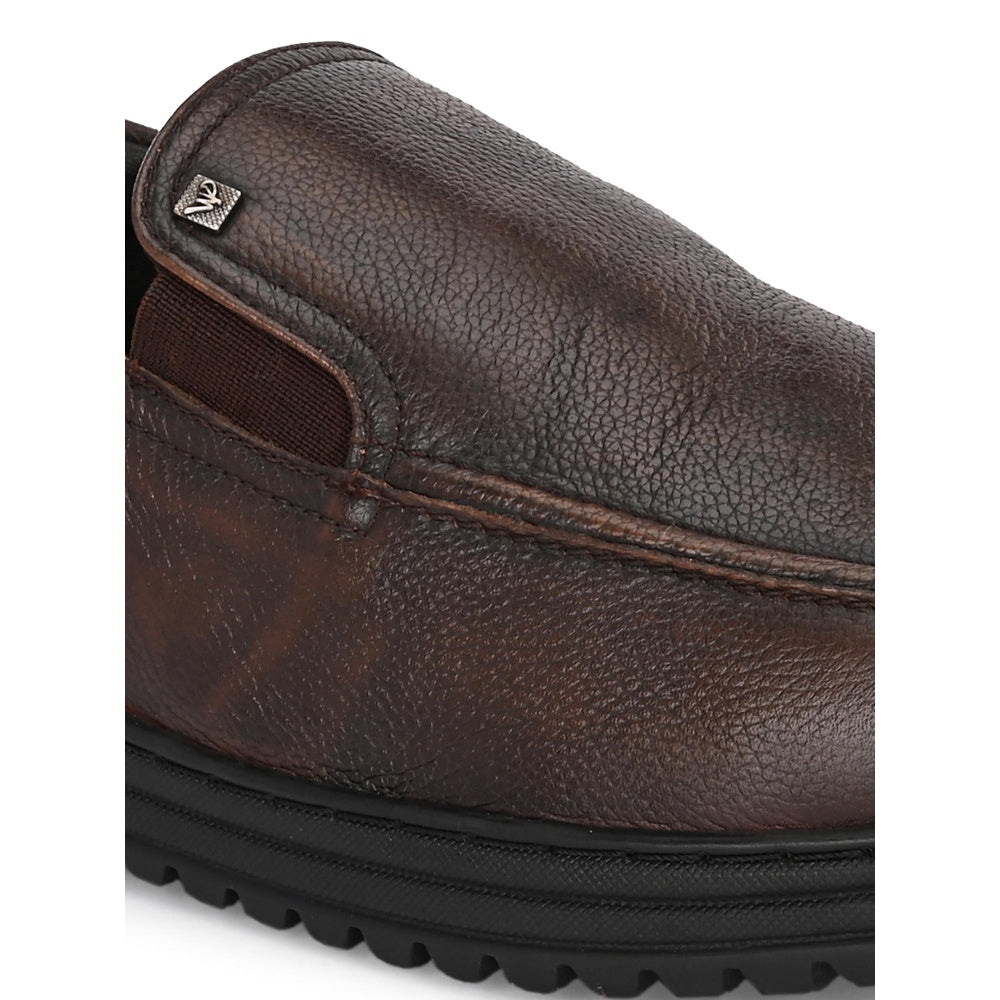 Valentino Men Brown Casual Loafers