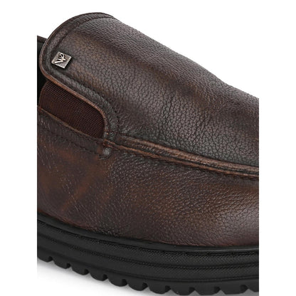 Valentino Men Brown Casual Loafers