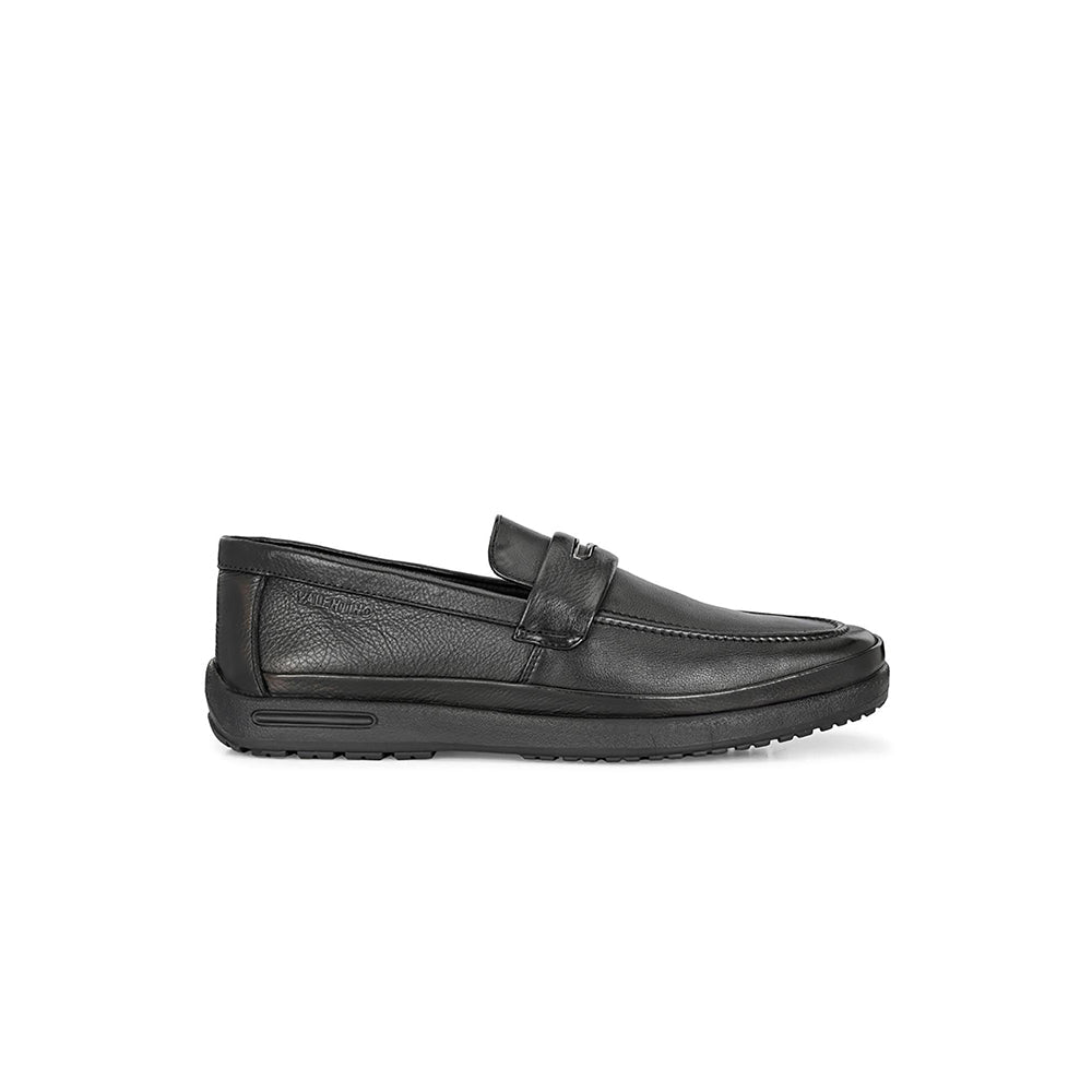 Valentino Men Black Casual Loafers