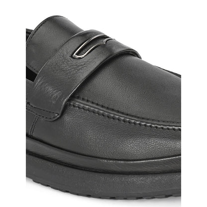 Valentino Men Black Casual Loafers