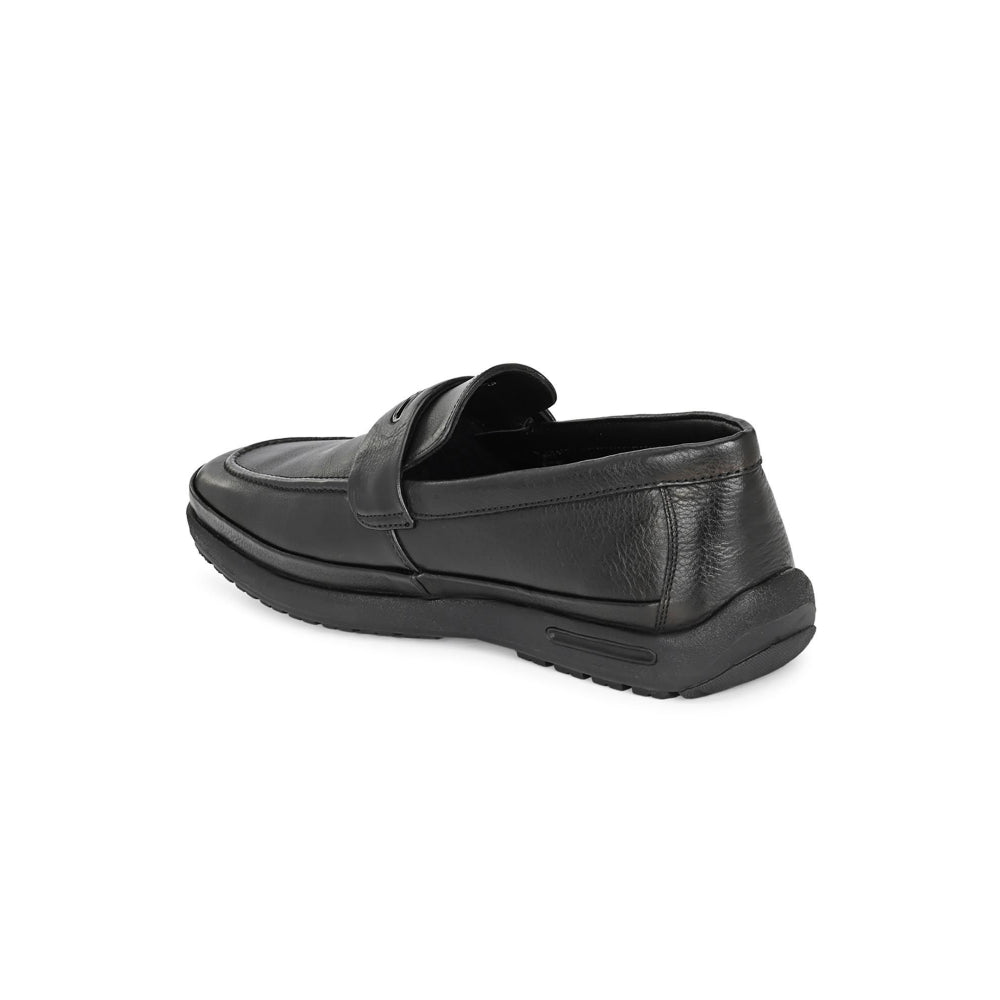Valentino Men Black Casual Loafers