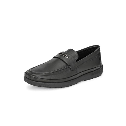 Valentino Men Black Casual Loafers