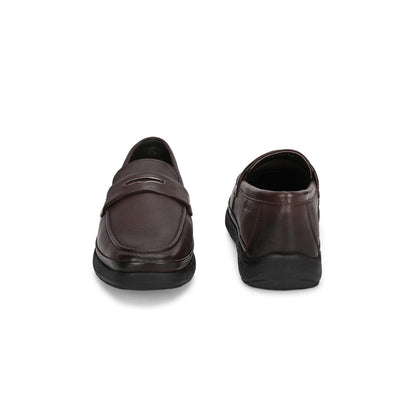 Valentino Men Brown Casual Loafers