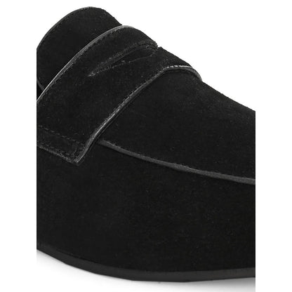 Valentino Men Black Casual Loafers