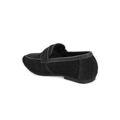 Valentino Men Black Casual Loafers