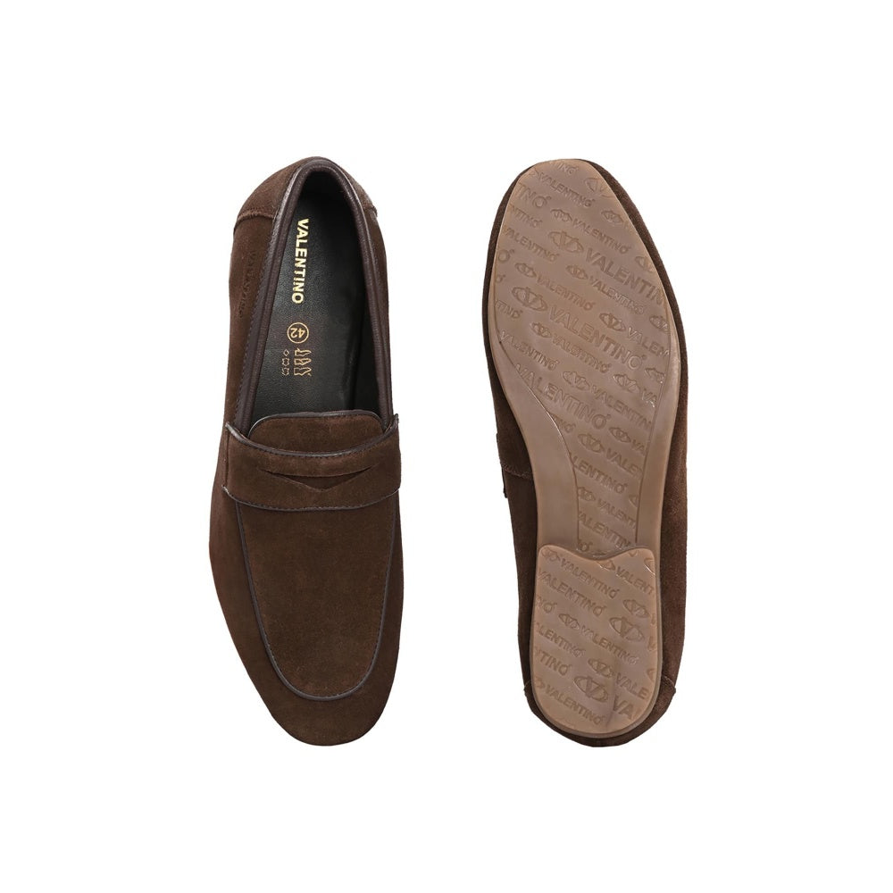 Valentino Men Brown Casual Loafers