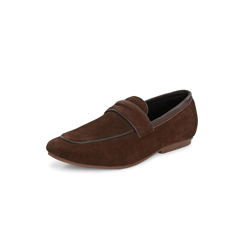 Valentino Men Brown Casual Loafers