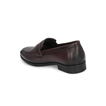 Valentino Men Maroon Casual Loafers