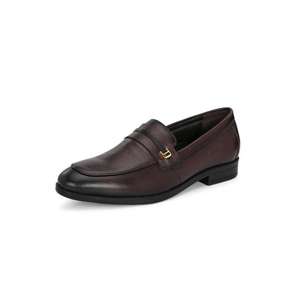 Valentino Men Maroon Casual Loafers