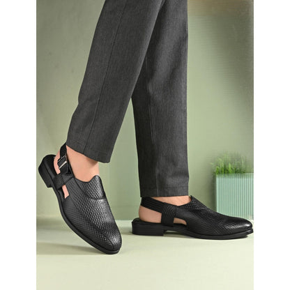 Valentino Men Black Sandals