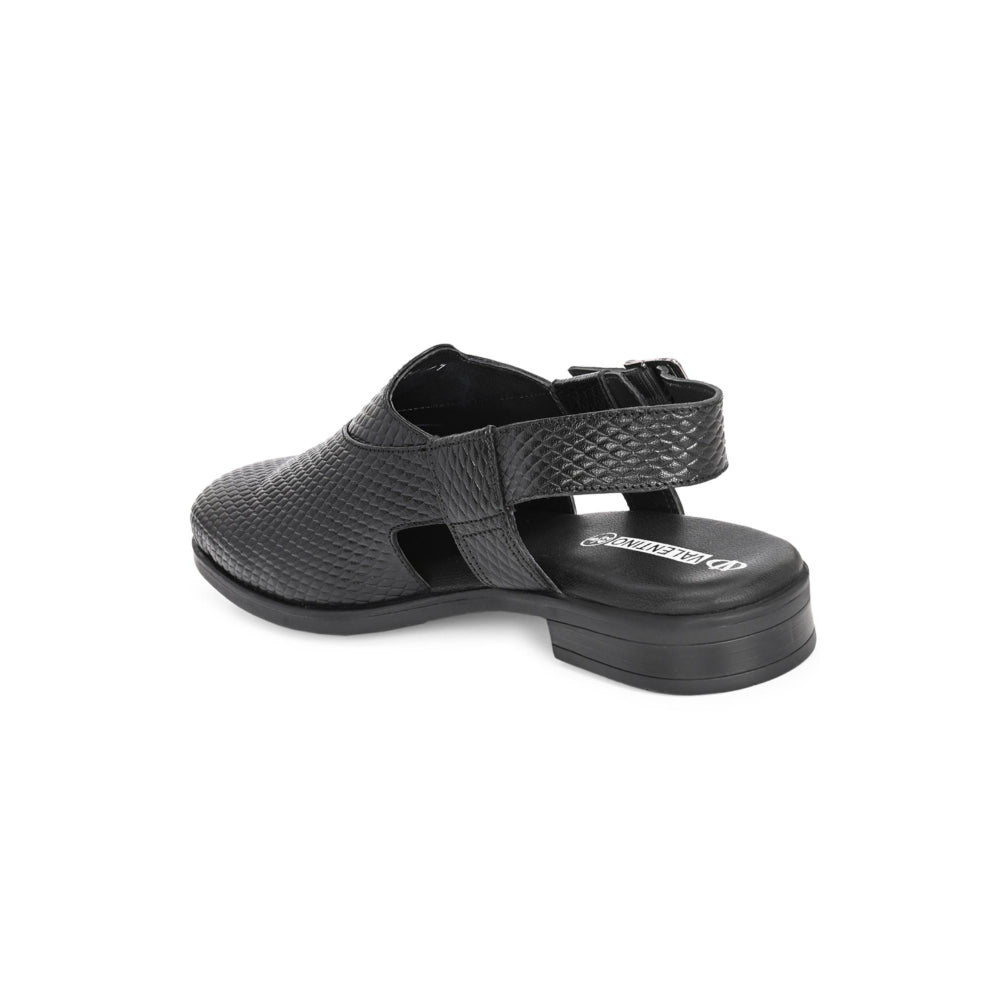 Valentino Men Black Sandals
