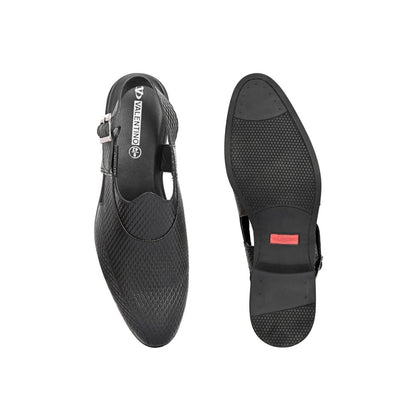 Valentino Men Black Sandals